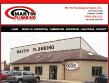 Tablet Screenshot of martinplumbingco.com